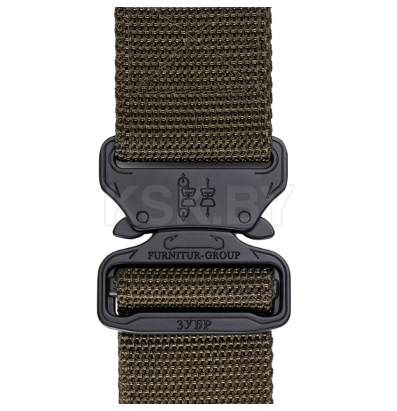 Ремень тактический FG Black 140/38 (Полиамид/Черный) (290023) 