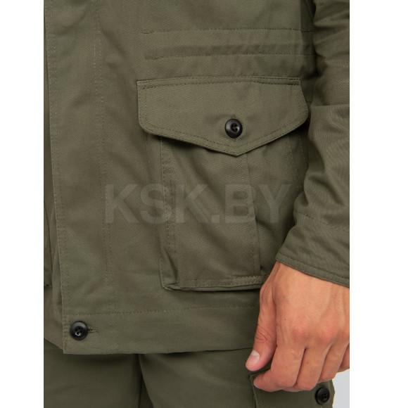 Костюм летний HUNTSMAN Крафт Хаки ткань Cotton 44-46/182-188