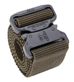 Ремень тактический FG Black 120/38 Э (Полиамид+латекс/Хаки)