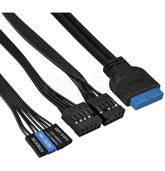 Корпус Exegate XP-402U2 EX287140RUS Black MidiTower (без БП)