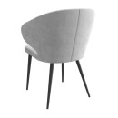 Стул ROB, b20 SILVER LUX\черный (122591)