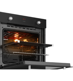 Духовой шкаф газовый Weissgauff WGO 706 D Black Glass