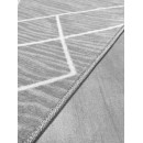 Покрытие напольное тафтинговое (0,6х1) SOFT (3084-GREY-WHITE) (3084-GREY-WHITE)