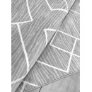 Покрытие напольное тафтинговое (0,6х1) SOFT (3084-GREY-WHITE) (3084-GREY-WHITE)