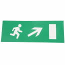 Наклейка для аварийного светильника "Направление к эвакуационному выходу направо вверх" REXANT 74-0140-1 (74-0140-1) 