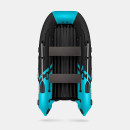 Надувная лодка GLADIATOR E420S черно-бирюзовый (7)