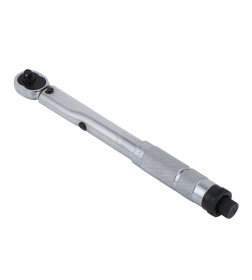 Ключ динамометрический, 5-25 Нм, 1/4", CrV, хромир ЕРМАК