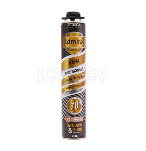 Пена PROF монтажная ADMIRAL PREMIUM GOLD  всесезонная ,  950мл