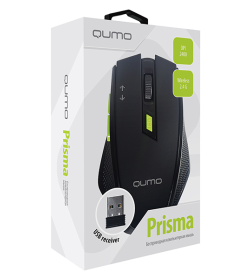 Мышь беспроводная Qumo Office Prisma Black M85 Q33804