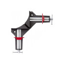 Струбцина угловая 2x73, зажим 2 винтами BESSEY (WS1) 