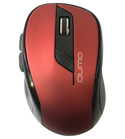 Мышь беспроводная Qumo Office Line Red M62 Q24359