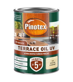 Террасное масло PINOTEX  атмосферостойкое CLR 0,9л