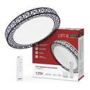 Светильник светодиодный COMFORT LOFT-B 125Вт 230В 3000-6500K 10000Лм 500x105 мм с пультом ДУ IN HOME 4690612059501 (4690612059501) 