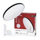 Светильник светодиодный NEO SIMPLE-95RC-BL 95Вт 230В 3000-6500K 7600Лм 460x67 мм с пультом ДУ черный IN HOME 4690612060903 (4690612060903) 