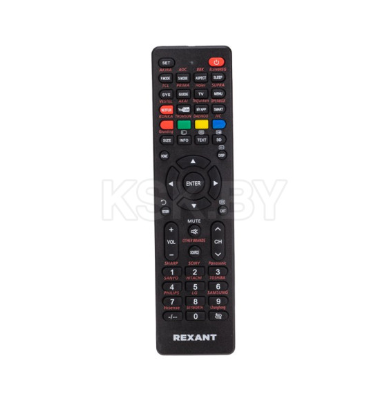 Пульт универсальный для телевизора RX-708E REXANT 38-0003 (38-0003)