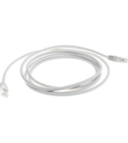 Патч-корд U/UTP, категория 5e, RJ45-RJ45, неэкранированный, LSZH серый, 2 м REXANT 18-8005