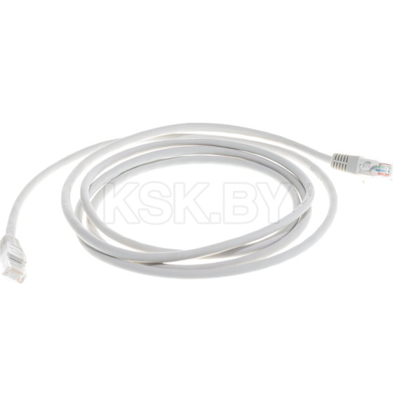Патч-корд U/UTP, категория 5e, RJ45-RJ45, неэкранированный, LSZH серый, 2 м REXANT 18-8005 (18-8005) 