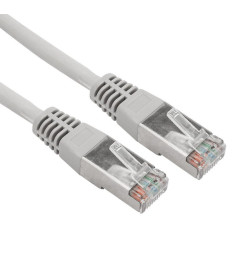 Патч-корд U/UTP, категория 5e, RJ45-RJ45, неэкранированный, LSZH серый, 3 м REXANT 18-8006