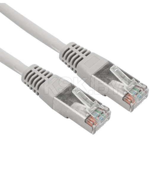 Патч-корд U/UTP, категория 5e, RJ45-RJ45, неэкранированный, LSZH серый, 3 м REXANT 18-8006 (18-8006) 