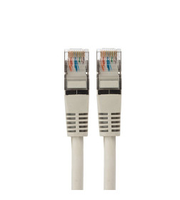 Патч-корд U/UTP, категория 5e, RJ45-RJ45, неэкранированный, LSZH серый, 3 м REXANT 18-8006