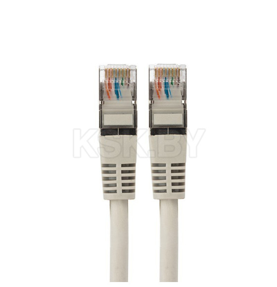 Патч-корд U/UTP, категория 5e, RJ45-RJ45, неэкранированный, LSZH серый, 3 м REXANT 18-8006 (18-8006) 