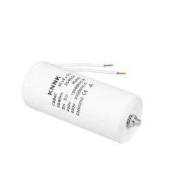Конденсатор пусковой LXKONN026, переменного тока 80uF/450V AC с проводом KONN026