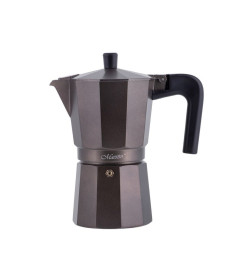 Гейзерная кофеварка 450 мл алюминий MR-1666-9-Brown Espresso Moka Maestro