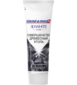 Зубная паста Blend-a-med 75мл 3D White Luxe Древесный уголь