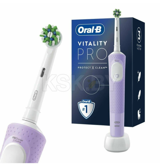 Аккум з/щетка Oral-B VITALITY D103.413.3 PRO  Lilac Mist (7001) 