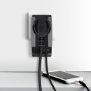 Адаптер 1гн 220В+2хUSB 2100mA Polynom черный ЭРА (SP-1e-USB-B)