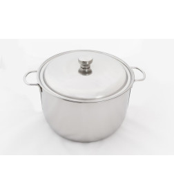 Кастрюля Amet (8,0л) 1С 2487 "Классика" (прутковые ручки)