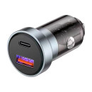 Зарядное устройство автомобильное 20Вт USB-A + USB-C c LED-подсветкой REXANT 18-2243-5 (18-2243-5) 