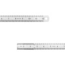 Линейка металлическая 300 мм VERTEXTOOLS 3042-300 (3042-300) 