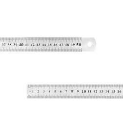 Линейка металлическая 500 мм VERTEXTOOLS 3042-500