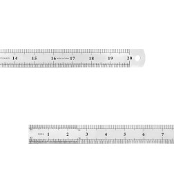 Линейка металлическая 500 мм VERTEXTOOLS 3042-500