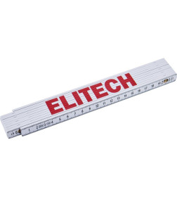 Метр складной 2 м (композитный) ELITECH 207205