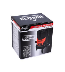 Нивелир лазерный ELITECH ПЛ 10-4В-ЗЕЛ