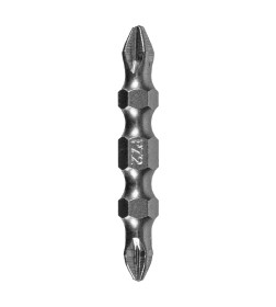 Бита двухсторонняя PH2/PZ2х45 мм S2 (10 шт.) Denzel 11675
