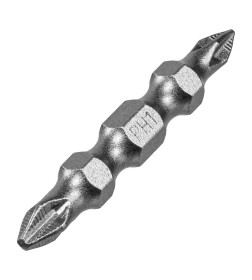 Бита двухсторонняя PH2/PH1х45 мм S2 (10 шт.) Denzel 11674