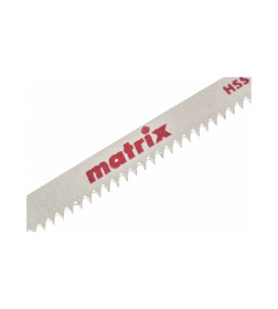 Полотно для лобзика по пластику 72x2 мм T101A HSS (3 шт.) Matrix 78232