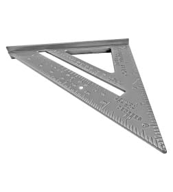 Угольник плотника алюминиевый 180мм VERTEXTOOLS