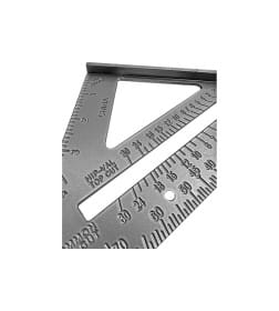 Угольник плотника алюминиевый 180мм VERTEXTOOLS