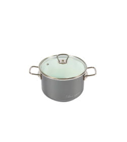 Кастрюля "Bon appetit" мокрый асфальт 5,5 л (форма цилиндр) Vitross 8SD225S