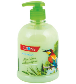 Крем - мыло "OZONE"  Aloe Vera & Eucalyptus 500 г