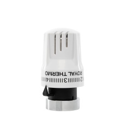 Термоголовка жидкостная Royal Thermo BASIC М30х1,5 (белый) RTO 22.01