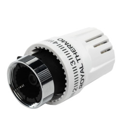 Термоголовка жидкостная Royal Thermo BASIC М30х1,5 (белый) RTO 22.01