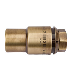 Термоголовка жидкостная Royal Thermo Design PRO М30х1,5 (бронза)