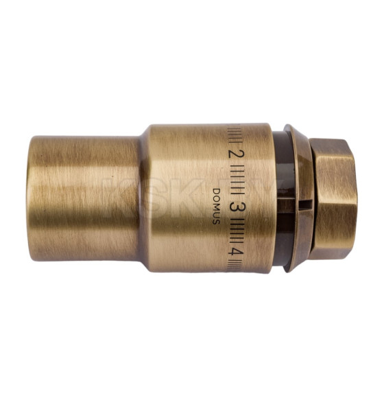 Термоголовка жидкостная Royal Thermo Design PRO М30х1,5 (бронза) (НС-1446824)