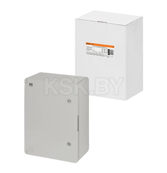 Бокс пластиковый навесной ЩМП-0-4, ABS, IP65, от -45 до +75 °С (400x300x210 мм) TDM SQ0932-0123 (SQ0932-0123) 