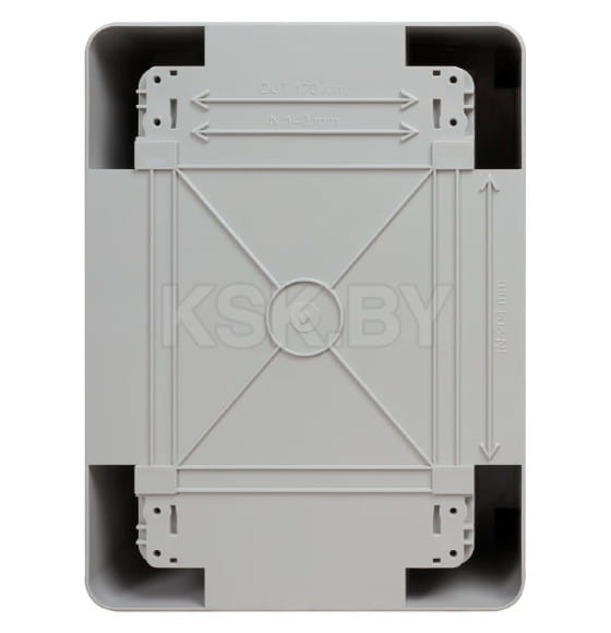 Бокс пластиковый навесной ЩМП-0-1, ABS, IP65, от -45 до +75 °С (280x210x130 мм) TDM SQ0932-0121 (SQ0932-0121) 